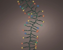 CATENA DI LUCI 936 LED MULTICOLOR 12 MT 8 GIOCHI EFFETTO SCINTIL