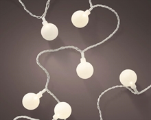 CATENA DI LUCI A CILIEGIA XL 60LED BIANCO CALDO 9 MT 8 GIOCHI DI