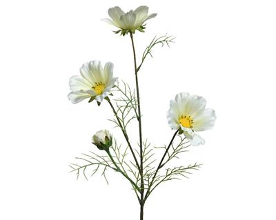 FIORI COREOPSIS BIANCHI SU STELO H. 64 CM
