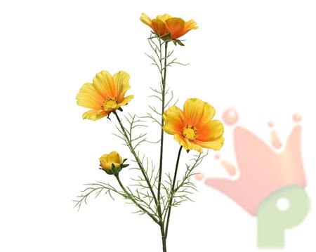 FIORI COREOPSIS GIALLI SU STELO H.67 CM