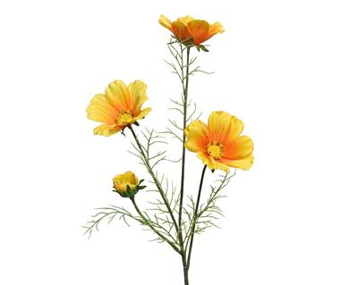 FIORI COREOPSIS GIALLI SU STELO H.67 CM