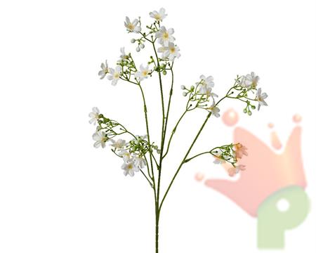 RAMO CON FIORI BIANCHI H.67 CM