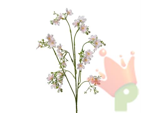 RAMO CON FIORI ROSA H.67 CM