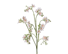 RAMO CON FIORI ROSA H.67 CM
