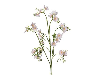 RAMO CON FIORI ROSA H.67 CM