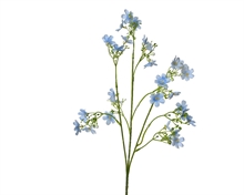 RAMO CON FIORI AZZURRI H.67 CM