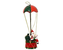BABBO NATALE CON MONGOLFIERA IN PLASTICA H.80X31X31 CM