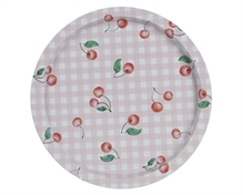 PIATTO DECORO CILIEGIE 24CM
