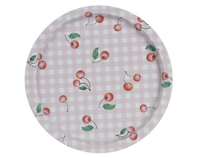 PIATTO DECORO CILIEGIE 24CM