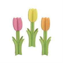 TULIPANI IN FELTRO 28CM 3ASS
