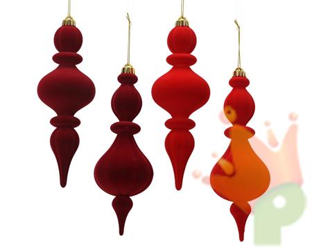 PENDENTE FLOCCATO 30CM ASS