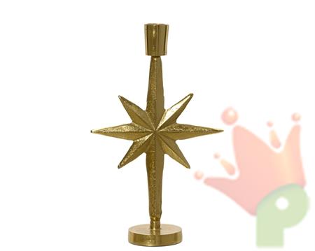 PORTACANDELA STELLA ORO 22CM