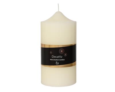 CANDELA AVORIO 10X20CM
