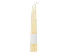 CANDELE CONICHE AVORIO 32CM 2PZ
