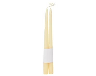CANDELE CONICHE AVORIO 32CM 2PZ