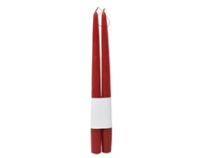 CANDELE CONICHE ROSSO 32CM 2PZ