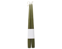 CANDELE CONICHE VERDE 32CM 2PZ