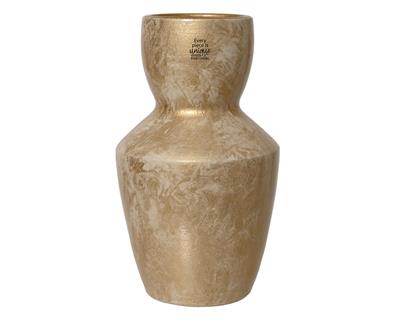 VASO IN TERRACOTTA ORO CHIARO 19X30CM