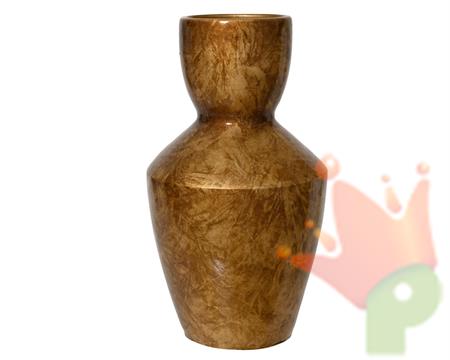 VASO IN TERRACOTTA ORO 19X30CM