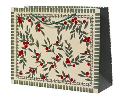 BUSTA REGALO CON BACCHE 32X11X25CM