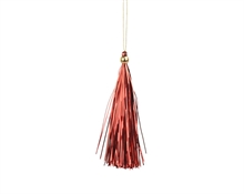 PENDENTE NAPPA ROSSO LUCIDO 15CM
