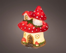CASETTA FUNGO CON LED 20X20X27CM