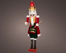 SOLDATINO SCHIACCIANOCI IN PLASTICA CON LED 29X110CM