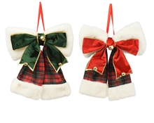 FIOCCO SCOZZESE CON CAMPANELLA 12CM 2ASS