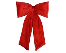 FIOCCO IN VELLUTO ROSSO 115CM