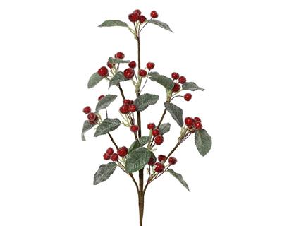 RAMO CON BACCHE BRINATO 65CM