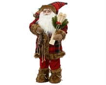 BABBO NATALE CON SCI 80CM