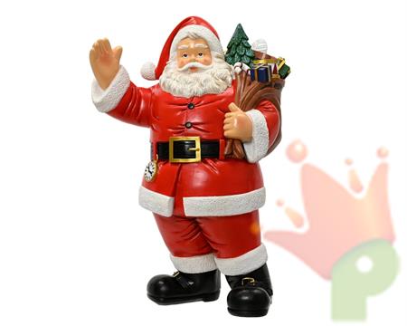 BABBO NATALE CON SACCO REGALI 59CM