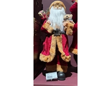 BABBO NATALE CON ORSETTO 45CM