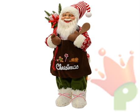 BABBO NATALE CUOCO 30CM