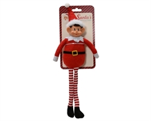 ELFO DECORATIVO CON GAMBE PIEGHEVOLI 33CM
