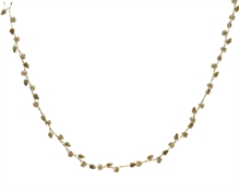 GHIRLANDA PIGNE ORO GLITTERATO 164CM