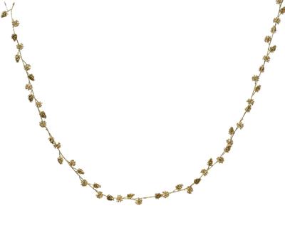 GHIRLANDA PIGNE ORO GLITTERATO 164CM