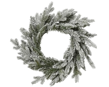 GHIRLANDA FUORIPORTA INNEVATA GRANDIS 80CM