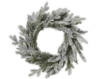 GHIRLANDA FUORIPORTA INNEVATA GRANDIS 80CM