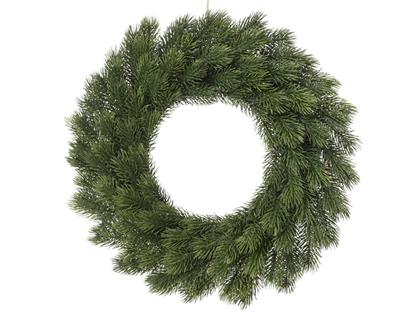 GHIRLANDA FUORIPORTA NATALIZIA VERDE 40CM