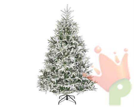 ALBERO DI NATALE INNEVATO 210CM NORDMANN FIR SNOWY