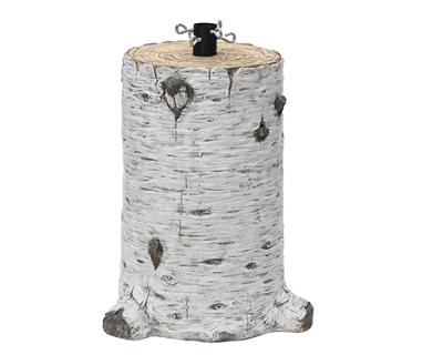 BASE PER ALBERO TRONCO BIANCO33X33X48,5CM