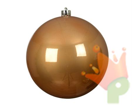 PALLINA DI NATALE CARAMELLO 14CM