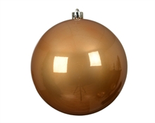 PALLINA DI NATALE CARAMELLO 14CM