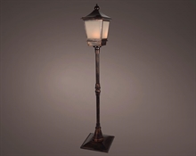 LAMPIONE NATALIZIO VINTAGE CON LED EFFETTO FIAMMA 37,5X185CM