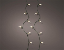 LUCI DI NATALE VINTAGE 50 LED BIANCO CALDO 4,9MT