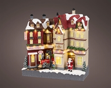 VILLAGGIO DI NATALE NEGOZIO DI GIOCATTOLI 16X31,5X32CM