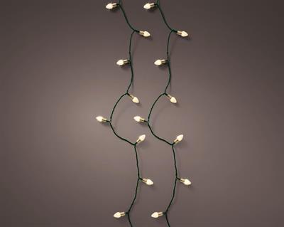 LUCI DI NATALE VINTAGE 500 LED BIANCO CALDO 17,9MT