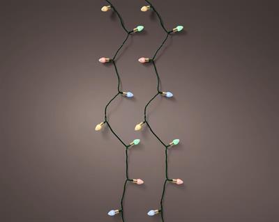 LUCI DI NATALE VINTAGE 180 LED MULTICOLOR 17,9MT