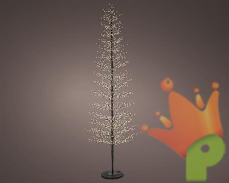 ALBERO LUMINOSO 2048 MICROLED BIANCO CALDO 270CM